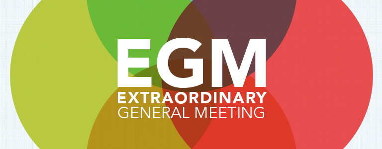 Extraordinary General Meeting (“EGM”)