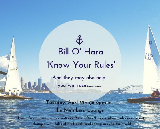 Bill O’ Hara ‘Know your Rules’