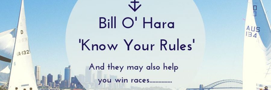 Bill O’ Hara ‘Know your Rules’