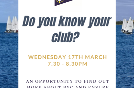 Getting to Know Your Club – Wednesday 17th March