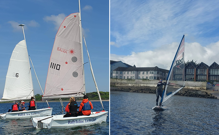 Adult sailing and windsurfing courses