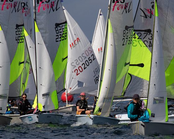 Little wind but lots of fun at RYA NI Youth Championships