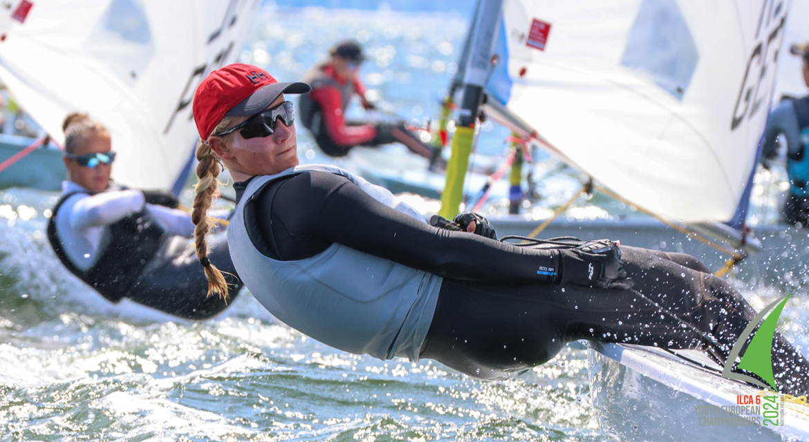 EurILCA Youth European Championship - sailing - female red hat