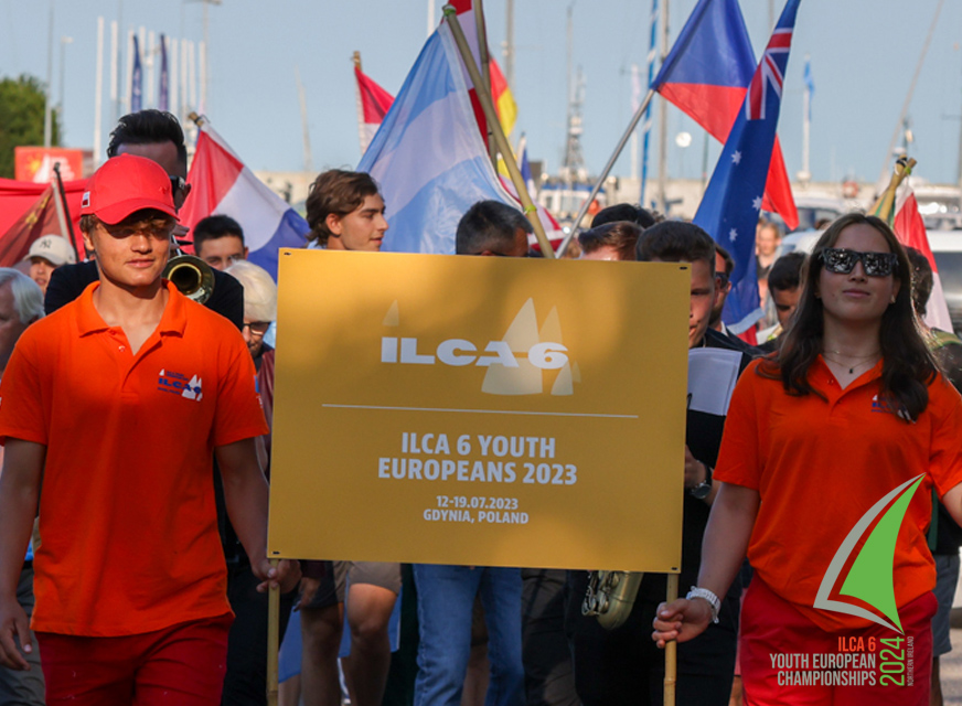 ILCA 6 Youth European Championships 2024 - mobile - sailing - parade
