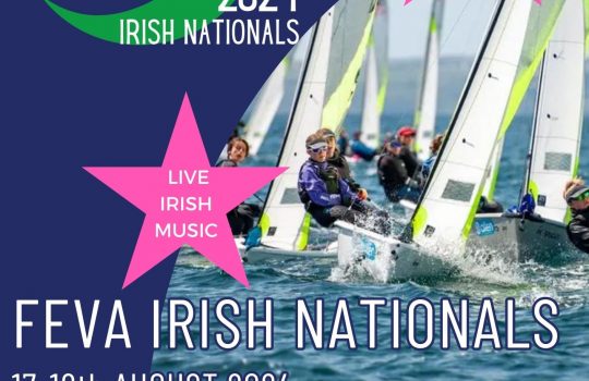 RS Feva Irish Nationals and Sprints Come to BYC in August 2024